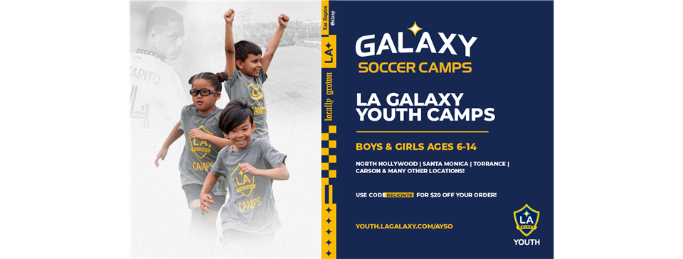 LA GALAXY YOUTH CAMPS